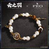 My Journey to You Merch - Yun Wei Shan Necklace & Gemstone Bracelet [iQIYI X FEO Official] - CPOP UNIVERSE Chinese Drama Merch Store