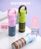 [In Stock] Zhao Lusi Design Brand ROSYDOEDIAN - "Drink More Hot Water" Dopamine Insulated Tumbler (430 ML)