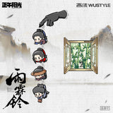 [Preorder 45 days] Zhan Zhao Adventures (2026) x WUSTYLE Official Merch - Yang Yang / Zhang Ruo Nan / Alen Fang Bamboo Grove Dangling Magnet