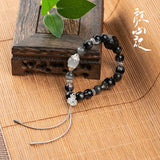 [Preorder 15 days] Follow Your Heart (2024) Official Merch - Luo Yunxi (Jiang Xinbai) Dark-themed Beaded Bracelet