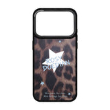 [In Stock] Zhao Lusi Design Brand ROSYDOEDIAN - 'Found My Pack' Leopard Print Mirror Phone Case (iPhone 15/16/17 Compatible)