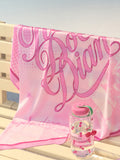 [In Stock] Zhao Lusi Design Brand ROSYDOEDIAN - Where Will You Wear It? Logo Square Scarf