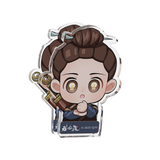 The Demon Hunter's Romance (2025) Official Merch - Jiu Xuan Ye Themed Items (Bracelets / Standees / Ticket Stubs)