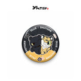 [In Stock] Deep In Official Merch - Ollie & Shu Yuan "Leopard & Cat" CP Badge Set / Magnetic Smartphone Grip
