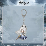 Sword and Beloved x FEO Official Merch - Cheng Yi (Wang Quan Fugui) / Li Yi Tong (Qing Tong) Character Acrylic Keychain