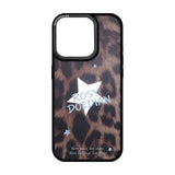 [In Stock] Zhao Lusi Design Brand ROSYDOEDIAN - 'Found My Pack' Leopard Print Mirror Phone Case (iPhone 15/16/17 Compatible)