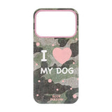 [In Stock] Zhao Lusi Design Brand ROSYDOEDIAN - 'I Love My Dog' Phone Case (Compatible with iPhone 15/16/17)