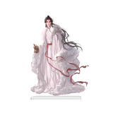 [Preorder 90 days] Mysterious Lotus Casebook x iQIYI 3rd Anniversary Merch - Cheng Yi / Li Lianhua White Fur Cloak Acrylic Standee 10 cm