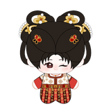 [Limited Preorder 120 days] Moonlit Reunion (2025) x PINPIN Planet Official Merch -   Tian Xi Wei (Wu Zhen) Little Junior ver. Plush Doll 10 cm