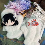Sword and Beloved Official Merch - Cheng Yi (Wang Quan Fugui) / Li Yiyong (Qing Tong) Character Plush Mitten Gloves / Wang Quan Sword Plush (preorder)