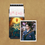 Moonlit Reunion (2025) Official Merch - Xu Kai (Mei Zhuyu) / Tian Xiwei (Wu Zhen) Tear-off Polaroid Photo Set (Preorder)