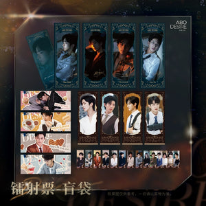 ABO Desire Official Merch - Hua Yong / Sheng Shao You / Shen Wen Liang / Gao Tu Character Ticket Stub Blind Box / Pack