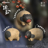 [Preorder 45 days] Pursuit of Jade (2026) x MOONRAY - Drama-style Mini Wooden Piglet Pendant / Figure / Butcher Knife Pendant - CPOP UNIVERSE Chinese Drama Merch Store