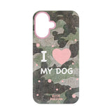 [In Stock] Zhao Lusi Design Brand ROSYDOEDIAN - 'I Love My Dog' Phone Case (Compatible with iPhone 15/16/17)