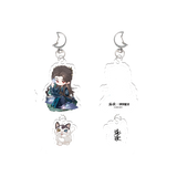 [PREORDER 45 days] The Unclouded Soul x PINPIN PLANET Official Merch - Hou Minghao (Hong Ye) / Tan Songyun (Xiao Yao) Character Pendant Keychain