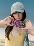 [In Stock] Zhao Lusi Design Brand ROSYDOEDIAN - 'Found My Pack' Leopard Print Mirror Phone Case (iPhone 15/16/17 Compatible)