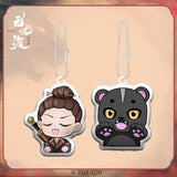 The Demon Hunter's Romance (2025) Official Merch - Jiu Xuan Ye Themed Items (Bracelets / Standees / Ticket Stubs)