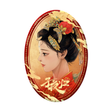 Moonlit Reunion (2025) Official Merch - Xu Kai (Mei Zhuyu) / Tian Xiwei (Wu Zhen) Character Badge - CPOP UNIVERSE Chinese Drama Merch Store