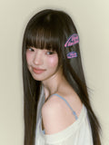 [In Stock] Zhao Lusi Design Brand ROSYDOEDIAN - 'Clip it Up' Series Logo Hair Clip