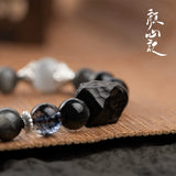 [Preorder 15 days] Follow Your Heart (2024) Official Merch - Luo Yunxi (Jiang Xinbai) Dark-themed Beaded Bracelet