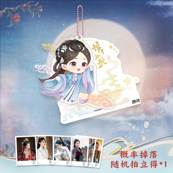Legend of the Female General (2025) x WUSTYLE Official Merch - Zhou Ye (He Yan) Scented Acrylic Pendants (Preorder)
