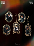 [Preorder 45 days] Overdo (2026) x Tencent - Zhang Linghe (Murong Qing Yi) / Wang Churan (Ren Susu) Drama Stills Metallic Pendant Set