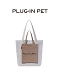 [In stock] Hou Minghao x PLUG-IN PET Color Block 3D Pocket Outdoor Pet Canvas Tote + Photo Card & Post Card Benefit