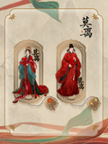 [Preorder 45 days] The First Jasmine (2026) - Bai Lu (Ye Li) / Cheng Lei (Mo Xiu Yao) Character Bookmark / Tang Dynasty Style Tote / Tang Dynasty Style Ribbon (with foil card benefit)
