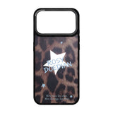 [In Stock] Zhao Lusi Design Brand ROSYDOEDIAN - 'Found My Pack' Leopard Print Mirror Phone Case (iPhone 15/16/17 Compatible)