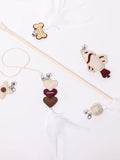 [In stock] Hou Minghao x PLUG-IN PET Wooden Wand Cat Teaser Wand Set + Photo Card & Post Card Benefit