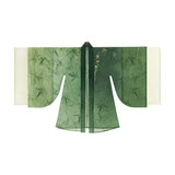 Love in Pavilion Official Merch - Moonlight Pavilion Green Hanfu Set [SHI SAN YU Collab]