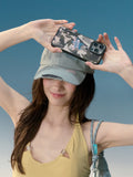 [In Stock] Zhao Lusi Design Brand ROSYDOEDIAN - 'Found My Pack' Leopard Print Mirror Phone Case (iPhone 15/16/17 Compatible)