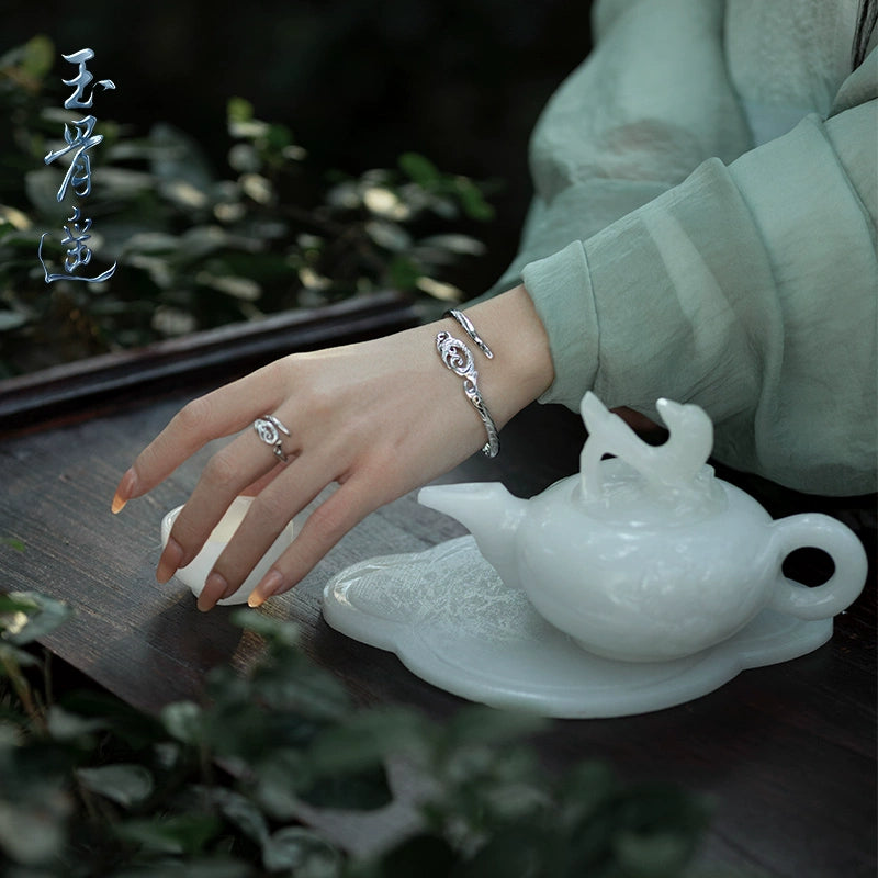 The Longest Promise Merch - Jade Bone Bracelet / Ring [Tencent