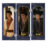 [Preorder 120 days] Where the Mask Ends (2026) Official Merch - Yan An (Lu Zhuo) Drama Stills Acrylic Folding Screen Display / Fire Reveal Card