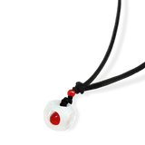 Speed and Love Official Merch - Esther Yu (Jiang Mu) White Jade Dice Necklace