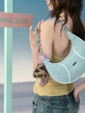 [In Stock] Zhao Lusi Design Brand ROSYDOEDIAN - momo Fluffy Mushroom Plush Keychain Bag Charm