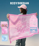 [In Stock] Zhao Lusi Design Brand ROSYDOEDIAN - Where Will You Wear It? Logo Square Scarf