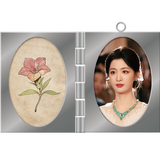 [Preorder 45 days] Overdo (2026) x Tencent - Zhang Linghe (Murong Qing Yi) / Wang Churan (Ren Susu) Drama Stills Locket Pendant