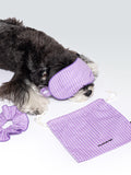 [In stock] Hou Minghao x PLUG-IN PET Vacation Series Sleep Mask & Scrunchie Two-Piece Set + Post Card Benefit