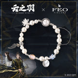 My Journey to You Merch - Yun Wei Shan Necklace & Gemstone Bracelet [iQIYI X FEO Official] - CPOP UNIVERSE Chinese Drama Merch Store