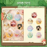 [In stock] AYOR TOYS X ShyShy Rabbit Mini You Dessert Series Acrylic Magnet Clip Blind Box