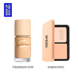 [In Stock] Tian Xuning x MUFE HD Skin Foundation & Powder Foundation Gift Set (includes TXN merch benefits)