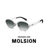 [In stock] Zhang Linghe x Molsion Moonlight Mirror Series Sunglasses MS7172 + Merch Gift Set