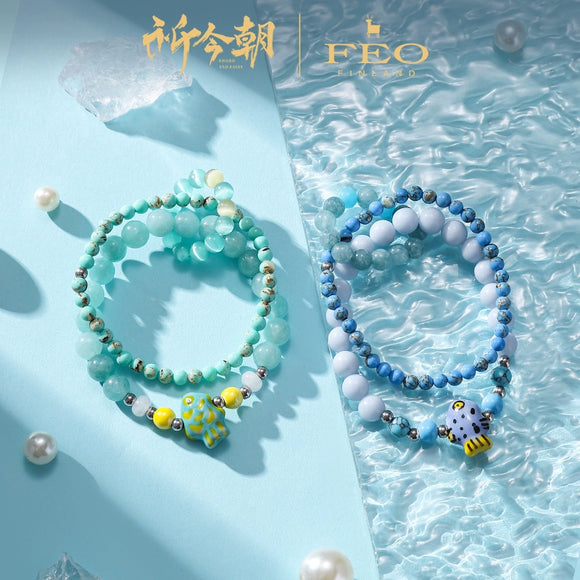 Sword and Fairy Merch - Character Gemstone Bracelet [FEO x Tencent Official] - CPOP UNIVERSE Chinese Drama Merch Store