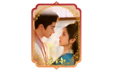 [Preorder 120 days] Where the Mask Ends (2026) Official Merch - Tian Xiwei (Wei Rao / Jun Dai) / Yan An (Lu Zhuo) Drama Stills Couple Liquid Glitter Magnet / Mouse Pad