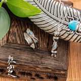 [Preorder 15 days] Follow Your Heart (2024) Official Merch - Luo Yunxi (Jiang Xinbai) Flute-themed Ring / Necklace 925 Silver