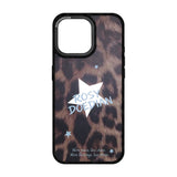 [In Stock] Zhao Lusi Design Brand ROSYDOEDIAN - 'Found My Pack' Leopard Print Mirror Phone Case (iPhone 15/16/17 Compatible)