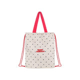[In Stock] Zhao Lusi Design Brand ROSYDOEDIAN - 'Different Bags, Different Days' Tennis Polka Dot Drawstring Backpack