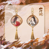 Fight for Love (2025) Official Merch - Ryan Ding Yuxi (Wei Yun) / Victoria Song (Chu Yu) Character Tassel Keychain (preorder)