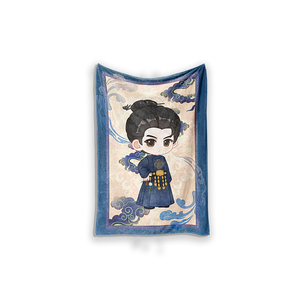 Moonlit Reunion (2025) x PINPIN Planet Official Merch - Xu Kai (Mei Zhuyu) / Tian Xiwei (Wu Zhen) Fleece Blanket (Preorder)